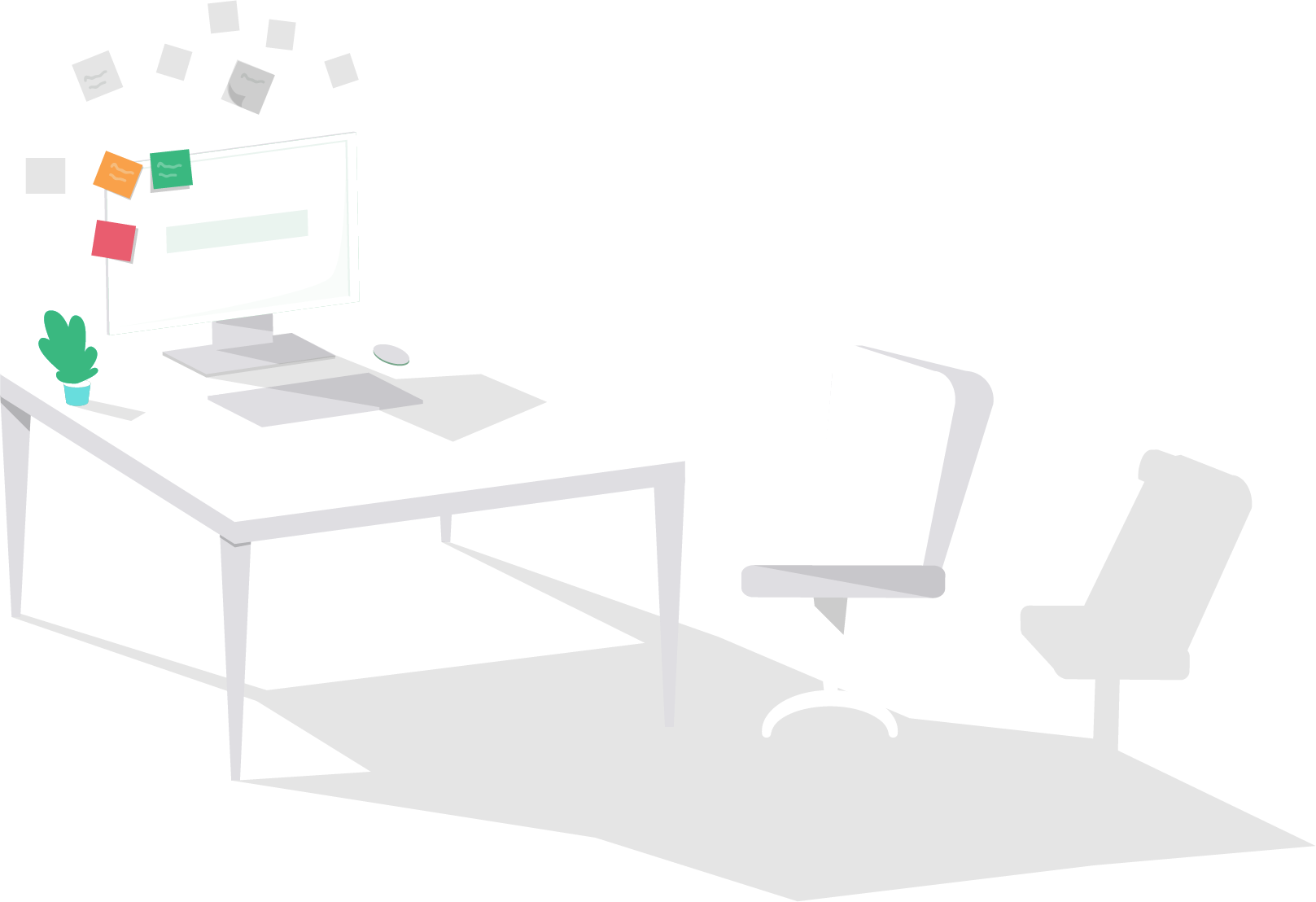 Desk and Chair